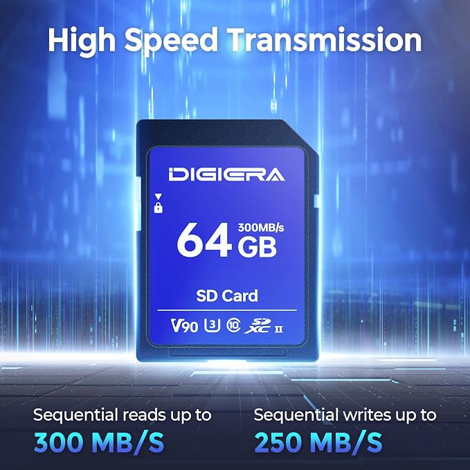 64GB LSU200 SDXC UHS-II Memory Card - Image 2