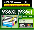 936XL 936 9125e Ink Cartridges Combo Pack: Replacement by TonerH-Party