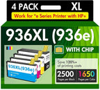 936XL 936 9125e Ink Cartridges Combo Pack: Replacement by TonerH-Party