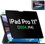 Privacy Screen Protector for iPad Pro 11 Inch M4 2024 5th Generation, Nano iPad by MaoYeye