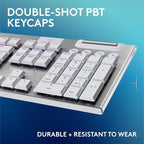 Logitech G915 X Lightspeed Wireless Mechanical Gaming Keyboard, Double-Shot PBT - Image 7