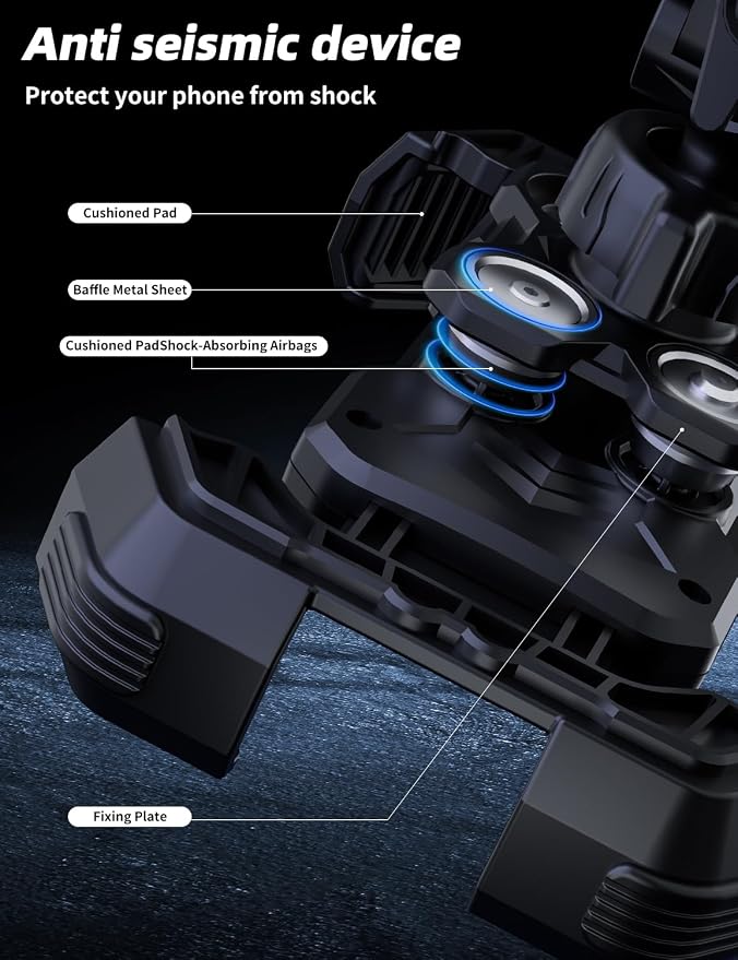 Bike Phone Holder, 360° Adjustable Motorbike Phone Holder - Image 3