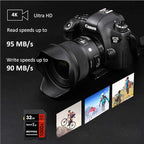 Professional 32GB Class 10 U3 Memory Card - Image 2