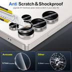 for Samsung Galaxy S25 Ultra Camera Lens Protector, Individual Metal Ring - Image 3