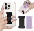 Phone Grip Holder for Hand, Universal Finger Strap Phone Holder, Finger Selfie by WUOJI