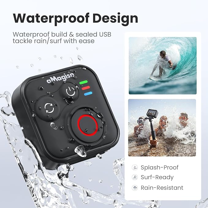 YDW Bluetooth Remote Control for INSTA360 X5 X4 X3 X2/Ace Pro2/Ace Pro/Ace/GO - Image 4
