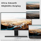 USB C Hub, 9 in 1 USB C to 4K@60HZ HDMI Multiport Adapter, RJ45 Gigabit Ethernet - Image 3