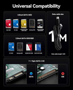 ORICO External USB 3.0 to SATA Hard Drive Lay-Flat Docking Station - Image 6