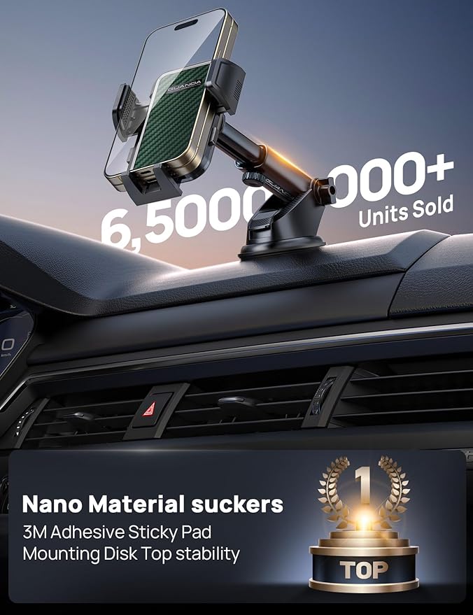 Dashboard Phone Holders for Your Car Phone Holders for Your Car, Non-Slip - Image 2