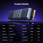 Yottamaster YS5 1TB SSD for PS5 Storage Expansion - Image 7