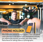 ZYCCER Double Sided Silicone Suction Phone Holder Mount, Compatible - Image 4