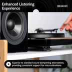Hudson Hi-Fi 1" Platinum Silicone Isolation Dot, Non-Skid Isolation Feet - Image 6