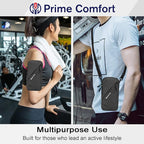 Phone Holder Arm Bands, Small Crossbody Shoulder Holsters Bag - Image 6
