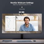 NexiGo N660P 1080P 60FPS Webcam - Image 4