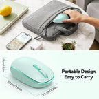 TECKNET Wireless Mouse for Laptop, 2.4G Quiet Computer Mouse - Image 4