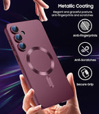 Magnetic for Samsung Galaxy S25 Plus Case Slim Soft Silicone Bumper Shockproof - Image 6