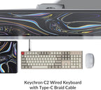 Keychron C2 Full Size Wired Mechanical Keyboard Compatible - Image 3
