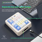 Adventurers K812 Wired Mechanical Numeric Keypad, 19-Key Hot-Swappable RGB - Image 4