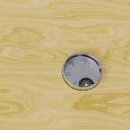 2 Pack Desk Grommet 2-1/8 Inch 53mm, Zinc Alloy Computer Desk Wire Hole Cover - Image 5