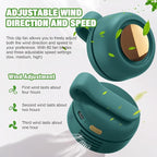 Portable Silent Mini Bladeless Fan Clip on, Portable Silent Mini Bladeless - Image 4