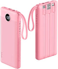 VRURC Portable Charger Power Bank, 10000mAh Travel Essentials Battery Pack by Home