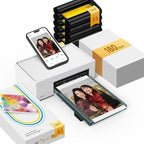 Liene M100 4x6'' Photo Printer Bundle, Wi-Fi Picture Printer by Liene