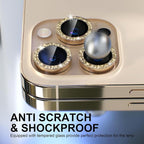 Choiche [3+1 for iPhone 13 Pro/iPhone 13 Pro Max Camera Lens Protector Bling - Image 3