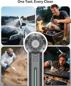 Compressed Air Duster, 300000RPM Powerful Electric Air Duster Rechargeable - Image 4