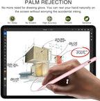 Pen for iPad 2018-2025, HATOKU 15 Mins Fast Charging Pencil 1st Gen - Image 4