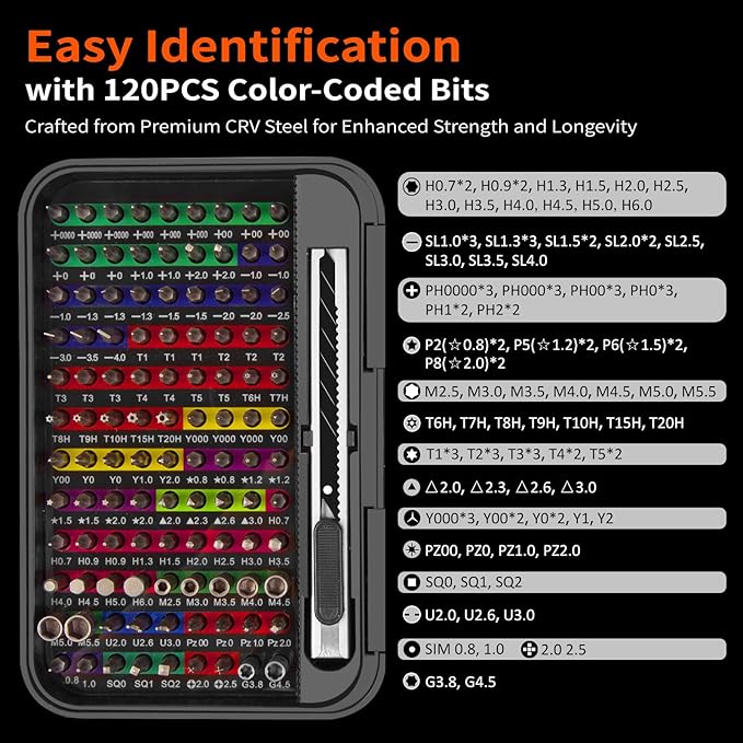 XOOL 132 in 1 Precision Screwdriver Set - Image 3