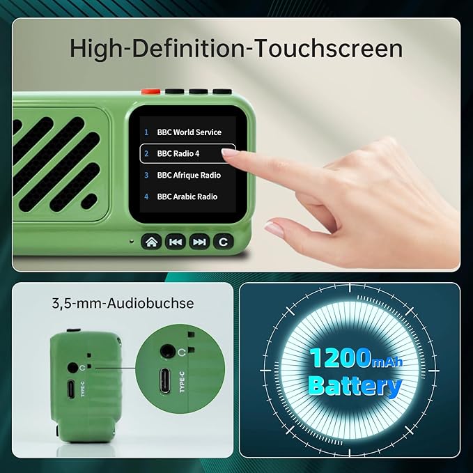 Choyong Voyager Bluetooth Speaker Wireless Internet Radio Global Version - Image 8