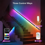 16.4ft Bluetooth RGB+IC COB Led Strip Light - Image 5