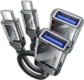 JSAUX USB to USB C Adapter, USBC OTG Compatible by JSAUX