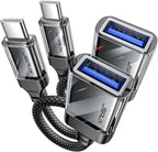 JSAUX USB to USB C Adapter, USBC OTG Compatible by JSAUX