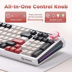 K98 Wireless Mechanical Keyboard, Tri-Mode BT5.0/2.4GHz/USB-C Hot Swappable - Image 6