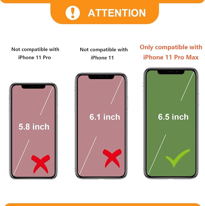 Bocasal Crossbody Wallet Case for iPhone 11 Pro Max - Image 2