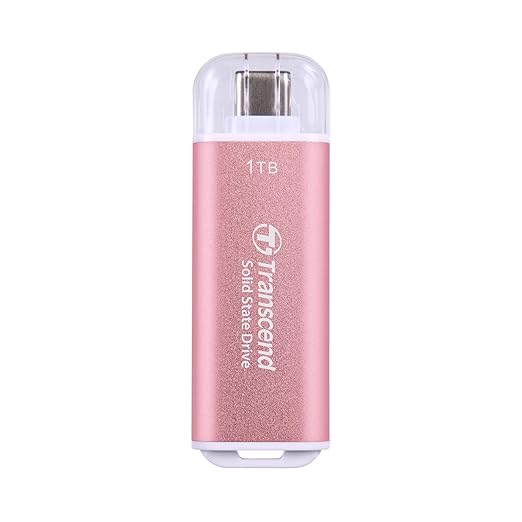 Transcend 1TB External SSD, USB 3.2 Gen2, Portable SSD by Transcend