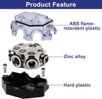 2pc Power Distribution Block Car Audio 1 in 5 Ways Out Car Audio Distributions - Image 3