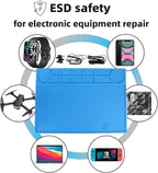 Kaisi Anti-Static Mat with ESD Wrist Strap and Grounding kit, Silicone - Image 6