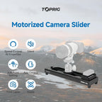 Accsoon Toprig 16inch/40cm Camera Slider Motorized, Button&APP Control - Image 2