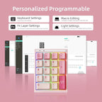 BOYI Y17 Aluminum Mechanical Numpad, Wireless RGB Numeric Keypad, Quick Release - Image 3