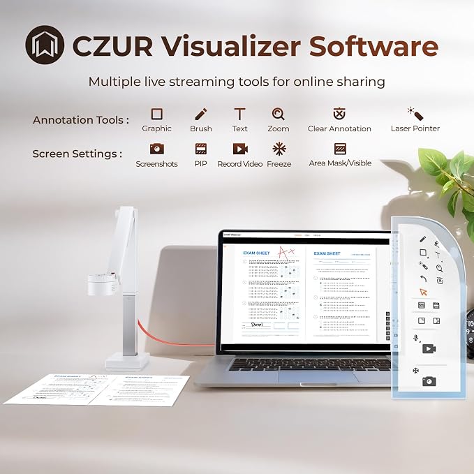CZUR Fancy S Pro USB Document Camera - Image 6