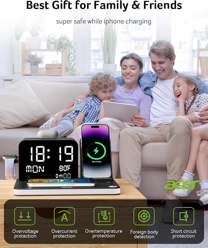 acer 7-in-1 Wireless Charging Station: Charger Stand - Image 9
