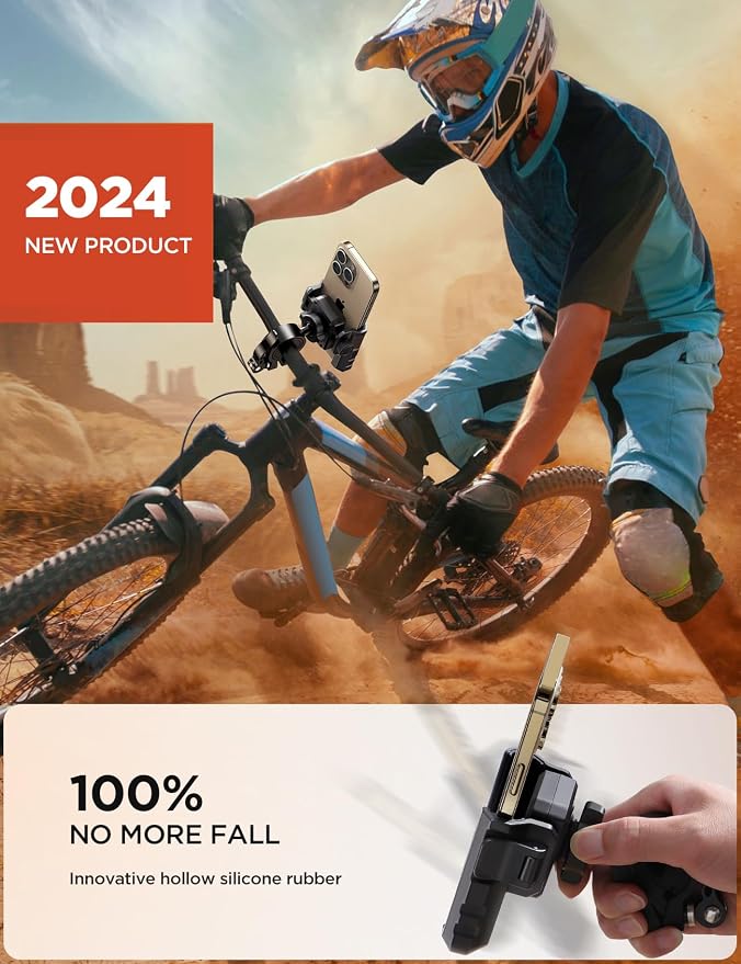 JOYROOM Motorcycle Bike Phone Holder Mount - Image 3