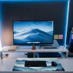 Large Gaming Mouse Pad for Desk, Mountain Desk Mat, Misty Forest Mountains Desk - Image 6