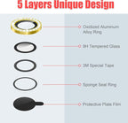 AGVEE 3+3 6 Pack for iPhone 15/15 Plus Camera Lens Protector, Bling Diamond & - Image 7