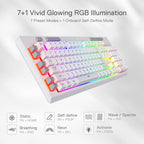 Redragon K512 Shiva RGB Backlit Membrane Gaming Keyboard - Image 5