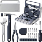 HOTO 16-Piece Home Tool Kit, Basic Hand Tool Set by HOTOTools