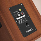Elimavi Powered Bluetooth 5.3 Bookshelf Speakers - 60W Record Player Speakers - Image 5