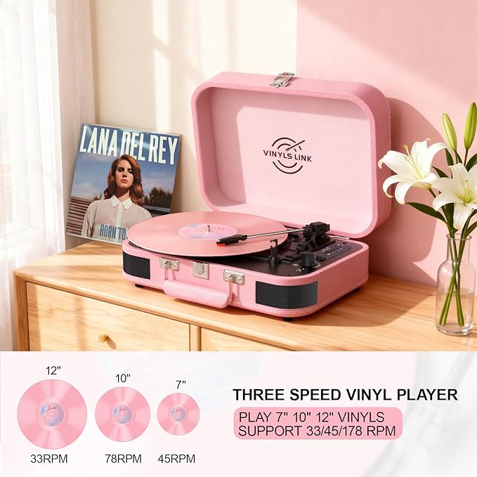 Bluetooth Vinyl Record Player - Image 2